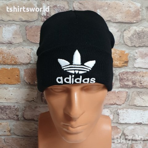 Нова зимна шапка на марката ADIDAS (Адидас) с подгъв