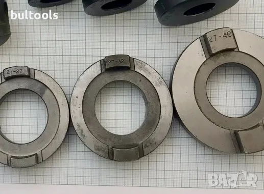 Швейцарски дорник ISO-40 с вложки 27,32 и 40мм., снимка 4 - Други машини и части - 48865047