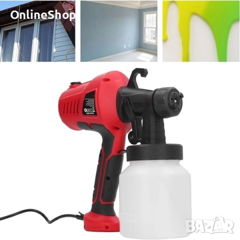 Електрически пистолет за боядисване Electric Paint Sprayer Elite, снимка 16 - Други инструменти - 52440427