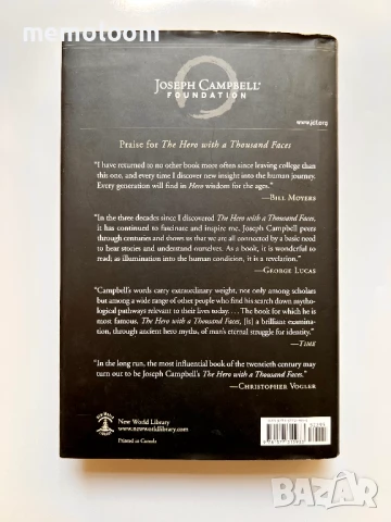The Hero with a Thousand Faces Third Edition, Joseph Campbell Джоузеф Кембъл Героят с хиляди лица, снимка 4 - Специализирана литература - 51423870