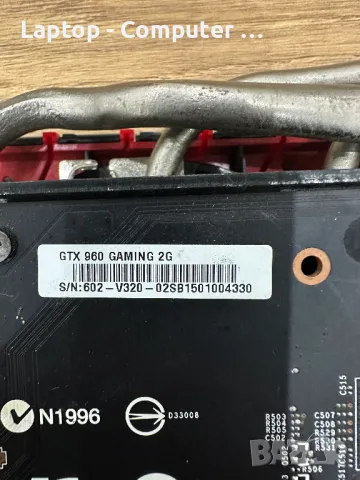 Геймърска видео карта MSi GTX 960 Gaming 2G, снимка 4 - Видеокарти - 48453298