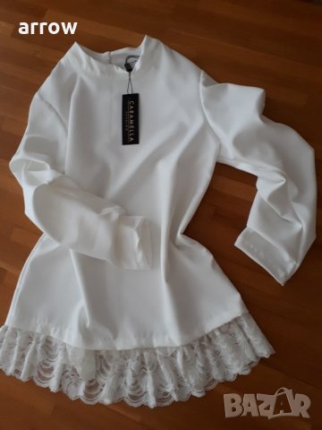 Нежна блуза от Caramella Fashion, снимка 2 - Блузи с дълъг ръкав и пуловери - 26684726