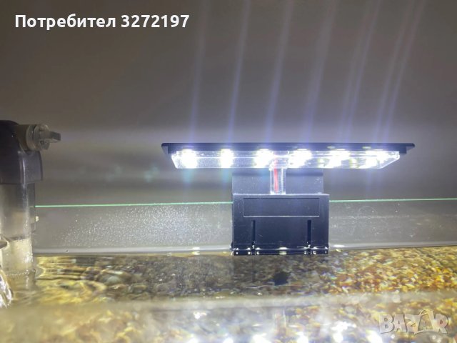 LED водоустойчива лампа,бяла светлина подходяща и за водни растения, снимка 2 - Оборудване за аквариуми - 43153787