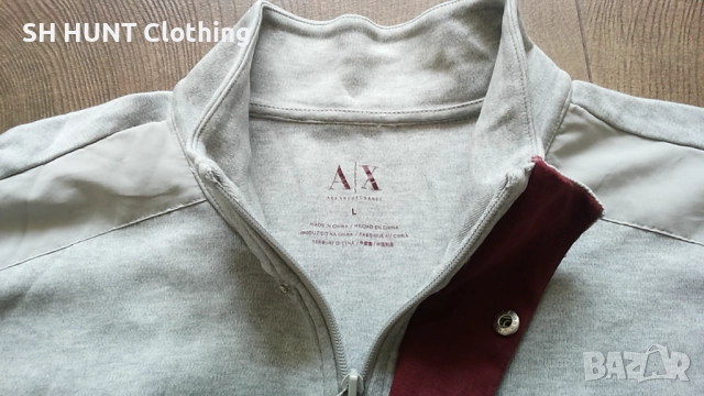 ARMANY EXCHANGE Размер L мъжка горница 47-49, снимка 9 - Суичъри - 52794681