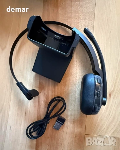 TECKNET Bluetooth слушалка, безжична слушалка с микрофон, зареждаща докинг станция, снимка 9 - Bluetooth слушалки - 53428609