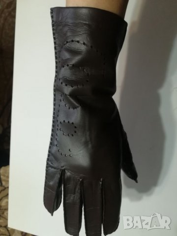 Ръкавици естествена кожа без хастар, снимка 7 - Ръкавици - 27462117