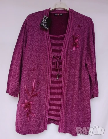 Стилна блуза тип жилетка.