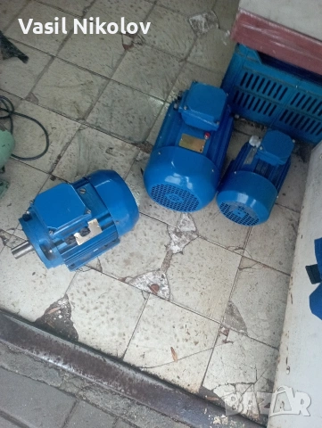 Електро двигател мотор Полски 0,55кв 1,7кв. 3кв.