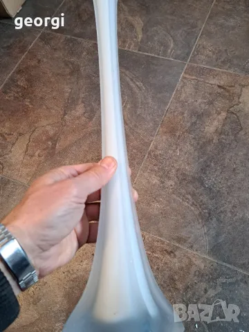 стъклена квадратна ваза тип Айфелова кула  6/3, снимка 7 - Вази - 49272190