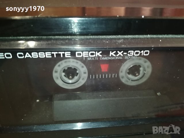 KENWOOD KX-3010 DECK MADE IN JAPAN-ВНОС SWISS LNVR3112231156, снимка 6 - Декове - 43602723