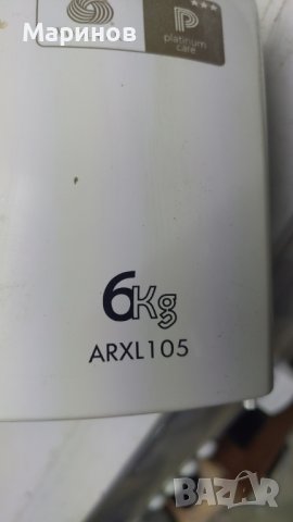 Перална Ariston Hotpoint 6кг ARXL 105 за части, снимка 2 - Перални - 43055130