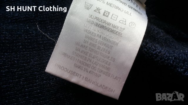 MARIO CONTI Chandler Merino Genser 100% Merino Wool размер L блуза 100% Мерино вълна - 475, снимка 10 - Блузи - 43468100