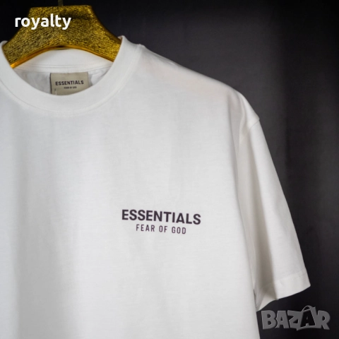 🖤 Мъжка тениска Essentials Fear of God, снимка 3 - Тениски - 52228358