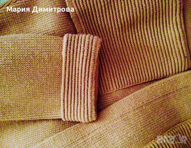 Жилетка 100% вълна - цвят горчица, снимка 10 - Жилетки - 38948007