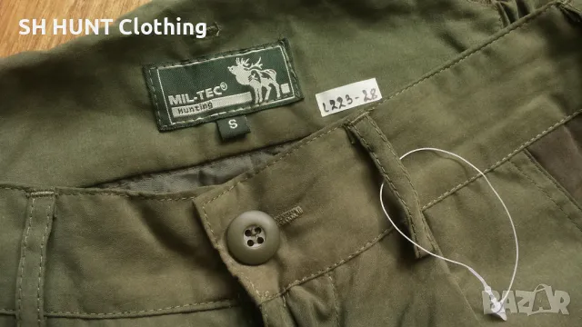MIL-TEC HUNTING Trouser размер S / M за лов риболов панталон пролет есен - 994, снимка 12 - Екипировка - 49029890