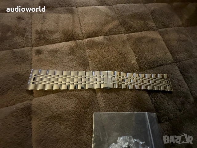 3 бр 24мм каишки за часовник, меш, кожа и верига, снимка 10 - Мъжки - 53397137