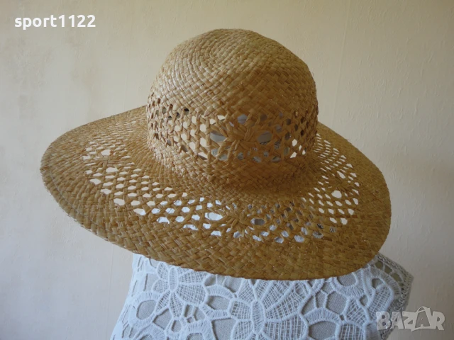 Comma/дамска сламена шапка, снимка 4 - Шапки - 50488361