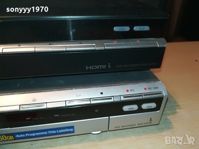 sony rdr-hdd/dvd recorder, снимка 6 - Плейъри, домашно кино, прожектори - 29058235
