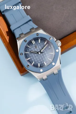 Мъжки часовник Audemars Piguet Royal Oak Offshore Blue с швейцарски механизъм