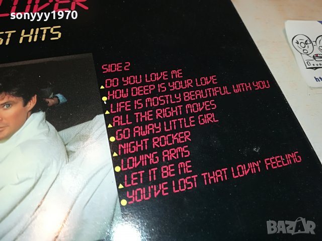 SOLD OUT-DAVID HASSELHOFF-ПЛОЧА 0104231849, снимка 10 - CD дискове - 40218524