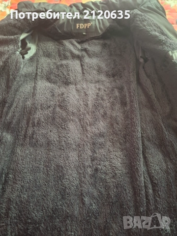 Дълго зимно яке с качулка, снимка 3 - Якета - 52174602