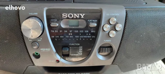 Радиокасетофон CD SONY CFD-V6, снимка 2 - Радиокасетофони, транзистори - 47629251
