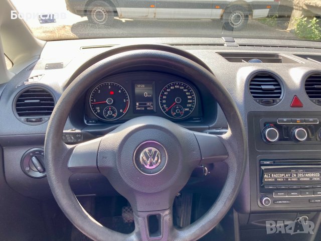 VW Caddy 1.6 TDI ..ТОП СЪСТОЯНИЕ ..!, снимка 10 - Автомобили и джипове - 43257791