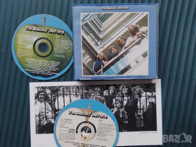 The Beatles – 1967-1970 оригинален двоен диск CD1 + CD2, снимка 3 - CD дискове - 52818893