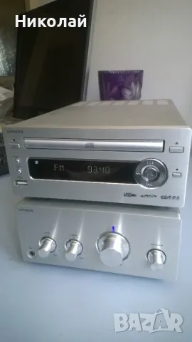 HITACHI аудиосистема USB/MP3/CD,R.D.S, снимка 6 - Аудиосистеми - 49879874