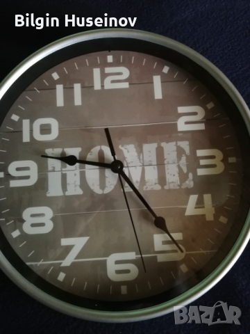 Часовник HOME, снимка 3 - Стенни часовници - 36556751