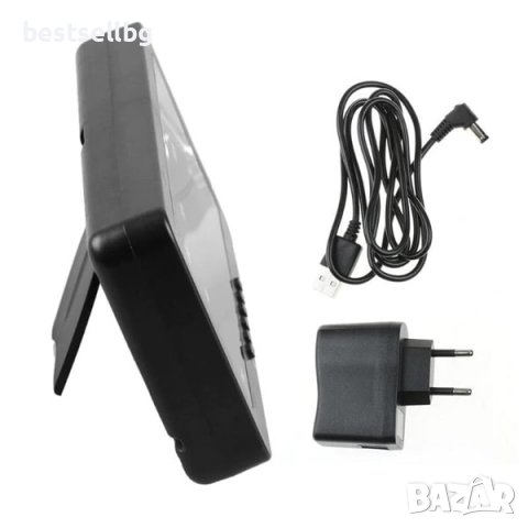 Електронен дигитален постоянно светещ часовник термометър за стая ток, снимка 7 - Други - 38921008