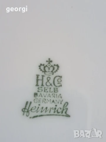 немска коледна порцеланова чиния     8/4, снимка 7 - Декорация за дома - 50996256