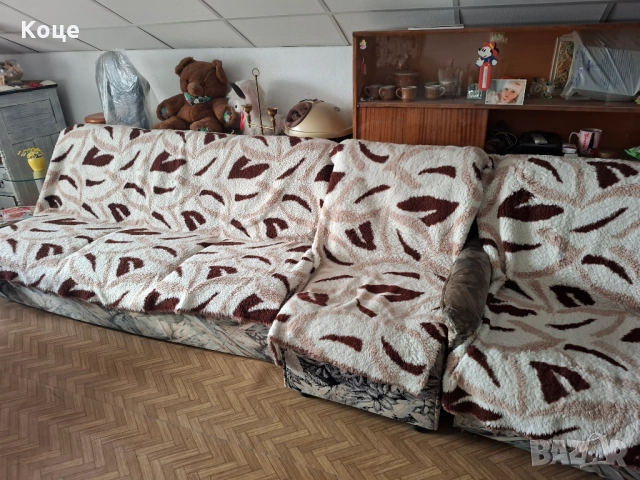 Диван + фотьойл, снимка 2 - Дивани и мека мебел - 52942958