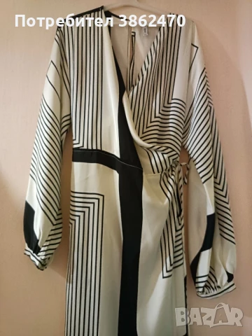 Сатенена рокля, снимка 4 - Рокли - 51366548