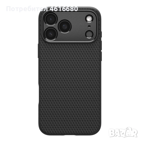Калъф Spigen - Liquid Air - Matte Black за iPhone 17, iPhone 17 Pro, iPhone 17 ProMax, iPhone 17 Air, снимка 10 - Калъфи, кейсове - 52118645