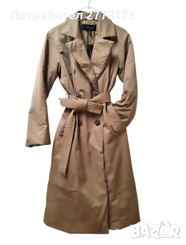 НОВ с етикет Vero Moda дебел тренч с подплата , снимка 7 - Палта, манта - 53170088