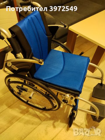 Премиум инвалидна количка - MOBIAK ALU II FIX QR , снимка 7 - Инвалидни колички - 44139592