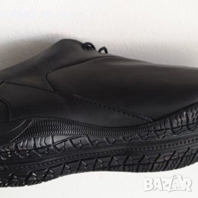 100 % Естествена кожа мъжки спортни черни обувки , снимка 3 - Спортно елегантни обувки - 43862056