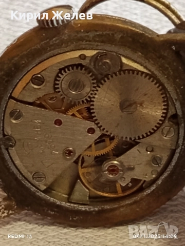 Стар механичен часовник РАКЕТА без стъкло и заден капак за КОЛЕКЦИЯ 51454, снимка 7 - Антикварни и старинни предмети - 52350866
