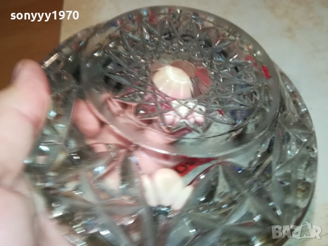 ПЕПЕЛНИК-ГОЛЯМ МАСИВЕН 16Х5СМ 2109251939, снимка 18 - Колекции - 51788914