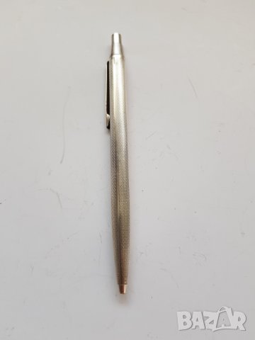 Стара сребърна химикалка, снимка 1 - Колекции - 37670251