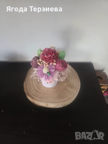 Букет от свещи, снимка 4 - Декорация за дома - 53110215