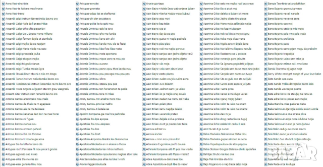 Записвам мп3 песни с имена на певци+имена на песни на флашки по 10лв, снимка 2 - Други музикални жанрове - 52421641