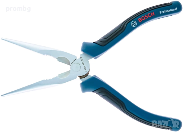 Bosch Professional синя серия клещи с дълга човка и резачки, Германия, снимка 4 - Други инструменти - 52561626