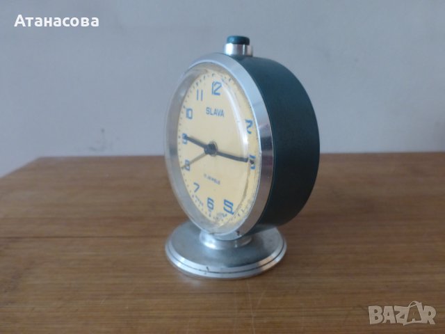 Будилник часовник Слава сапфирено син корпус