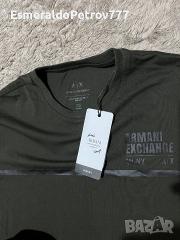 Мъжка блуза Armani Exchange, снимка 2 - Блузи - 53396770