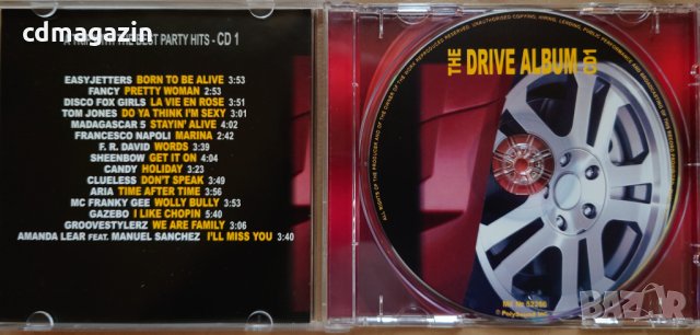 Компакт дискове CD The Drive Album, снимка 3 - CD дискове - 34818193