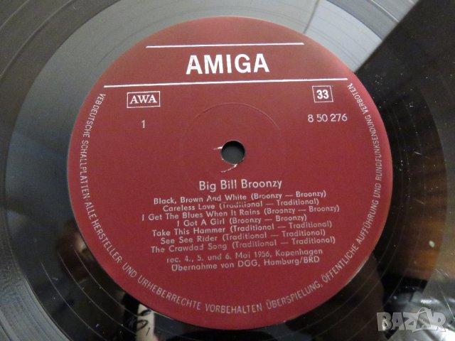 Грамофонна плоча  Биг Бил Брунзи, Big Bill Broonzy- изд. 78 год ! - за ценителите на джаз музиката ., снимка 6 - Грамофонни плочи - 28704716