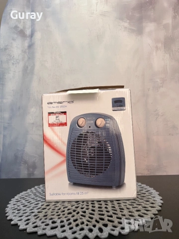 Вентилаторен нагревател Emerio - Варна, снимка 5 - Отоплителни печки - 53487519