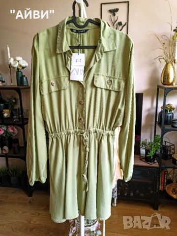 ZARA Нова прекрасна рокля, снимка 8 - Рокли - 51977422